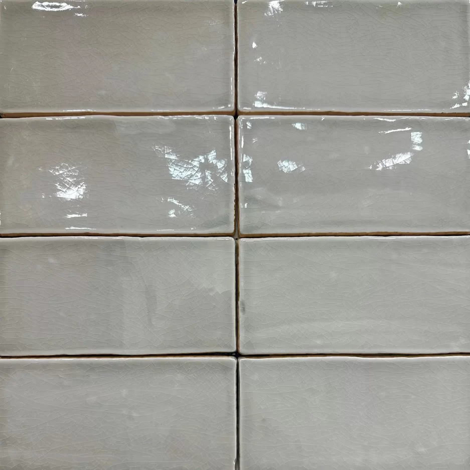 Via Arkadia Tiles London - Online Outlet - Onda Taupe Craquele - Single Tile 1