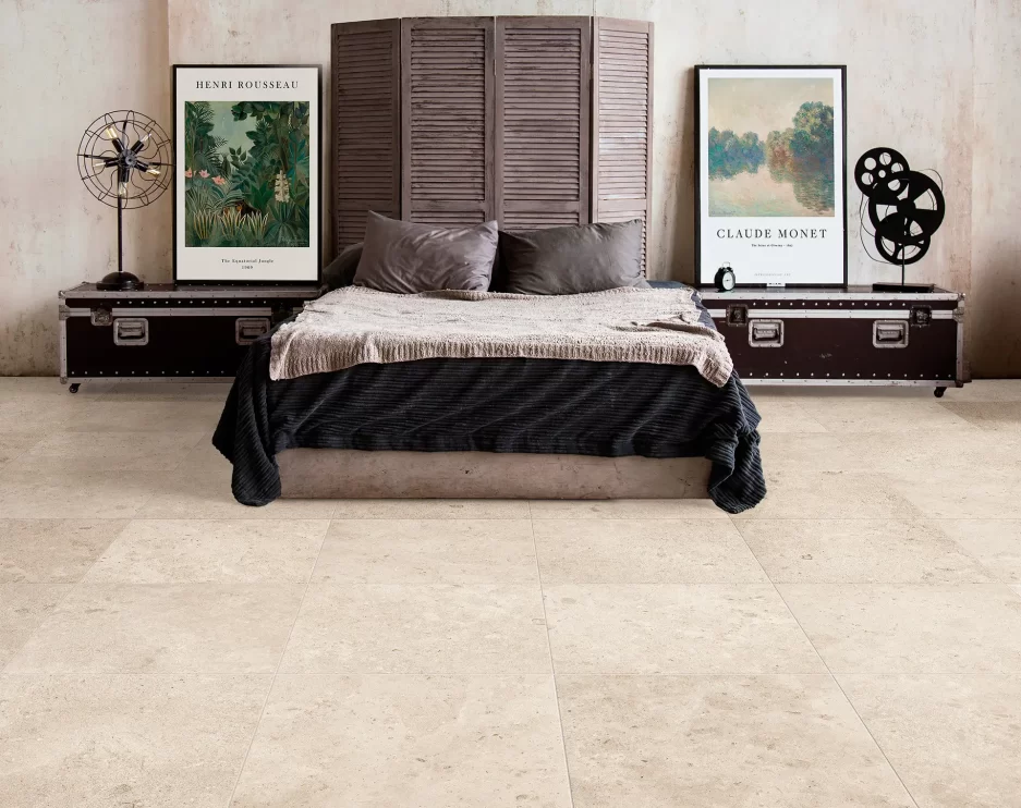 Via Arkadia Tiles London - CZ Jura Beige - Room Setting 1